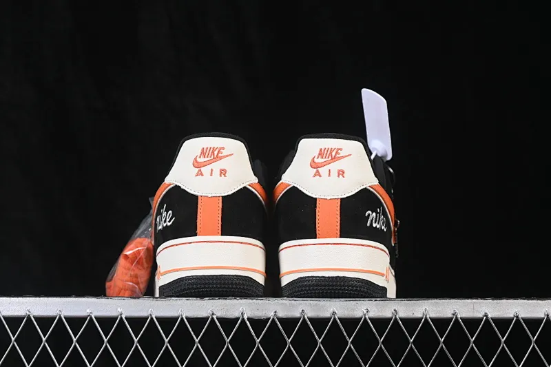 All Categories Nk Air Force 1 Air Force Series Nk Air Force 1 Low Air Force Low Nike Air Force 1'07 Low Black Orange Trend Air Force One Low Casual Shoes FV3694-107